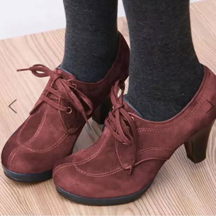 Women's Fashion Pointed Toe Low Heel Flat Shoes - Style s.html