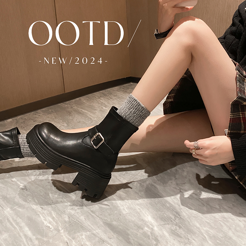 Western Boots with Pearl Bow and Mesh Details