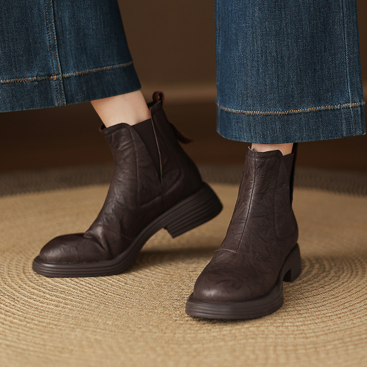 Chelsea Boots in Top Grain Leather