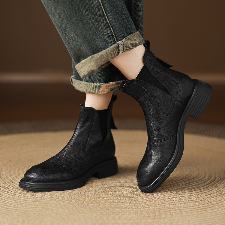 Chelsea Boots in Top Grain Leather