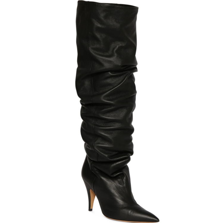 Women's High Heel Pointed Toe High Shaft Fashion Boots - Style c.html