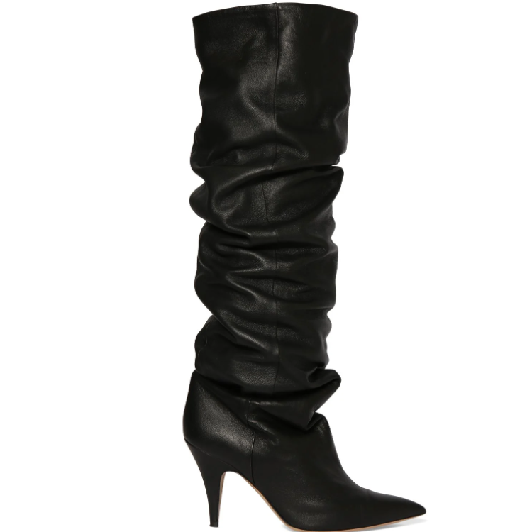 Women's High Heel Pointed Toe High Shaft Fashion Boots - Style c.html
