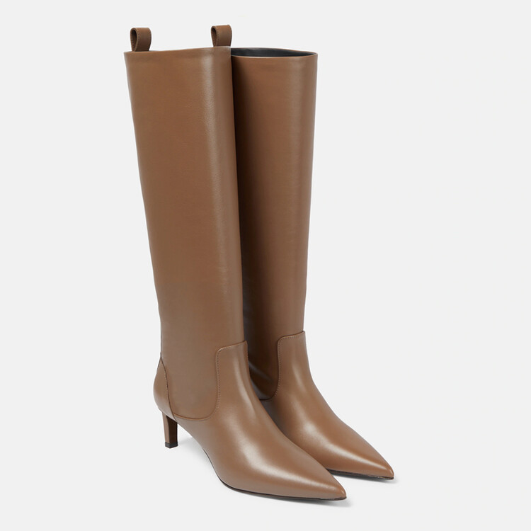 Women's High Shaft Pointed Toe Stiletto Heel Fashion Boots - Style m.html