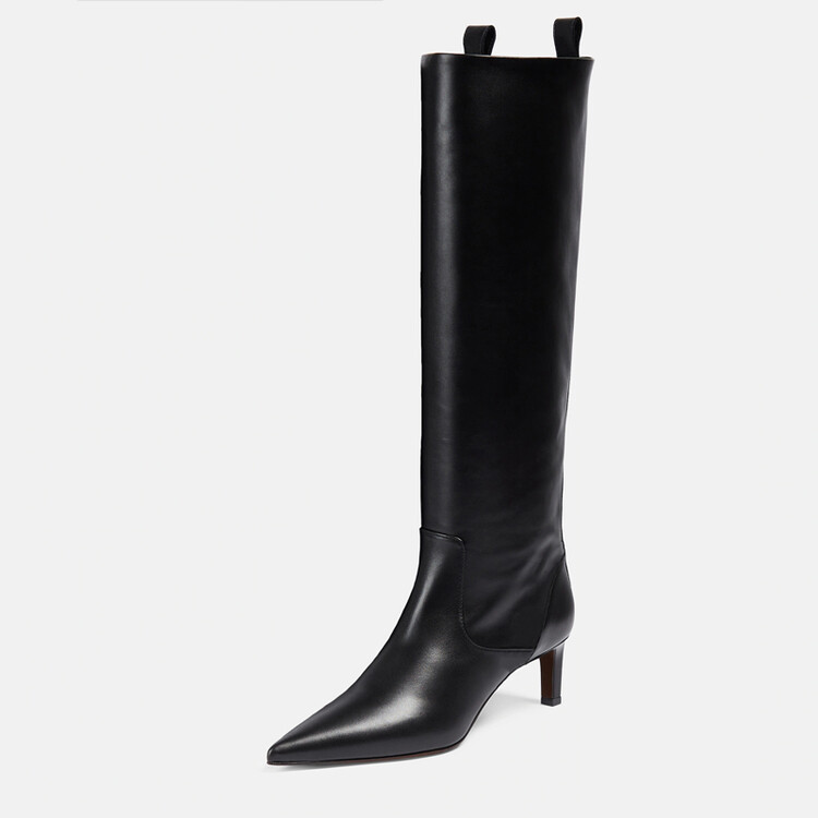 Women's High Shaft Pointed Toe Stiletto Heel Fashion Boots - Style m.html