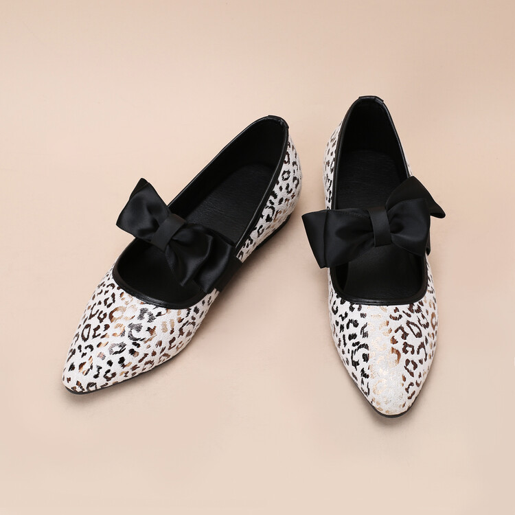 Women's Pointed Toe Flat Shoes PU Summer 2022