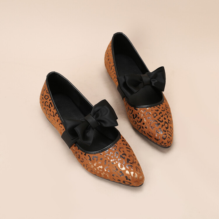 Women's Pointed Toe Flat Shoes PU Summer 2022